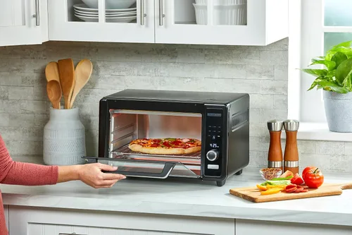 Miniatura 6 de BLACK+DECKER Crisp 'N Bake™ Horno tostador para freír digital de 6 rebanadas