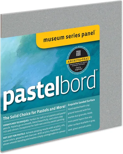 Miniatura 10 de Ampersand Art Supply Serie Museum Pastelbord 5 x 7 pulgadas Colores surtidos Panel de pintura pastel y seco de 1/2 pulgada Sostiene más