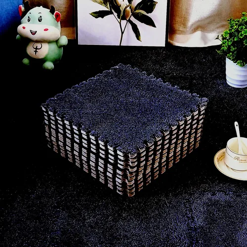 Miniatura 2 de 12 alfombrillas de juego de rompecabezas de azulejos entrelazadas de espuma EVA suave, alfombrillas protectoras para el suelo para la habitación