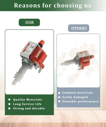 Miniatura 6 de JYPC-2 Bomba de agua electromagnética solenoide para plancha eléctrica, trapeador de vapor/vapor/máquina de café, se adapta a limpiador de alfombras