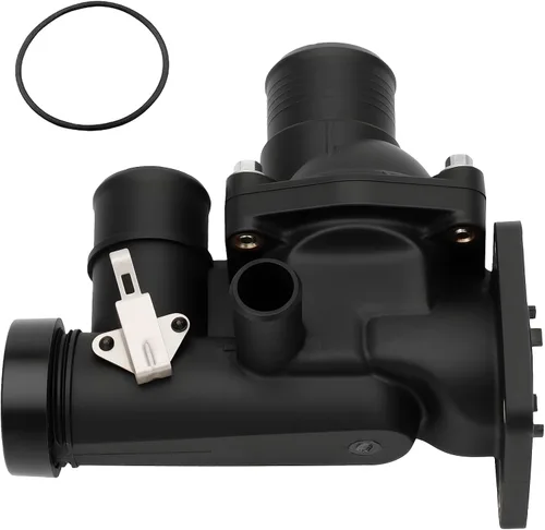 Miniatura 12 de Ensamble de carcasa de termostato IRONTEK con sensor 2L2Z8592AA para Ford Explorer 2002-2010, Explorer Sport Trac 2007-2010, para Mercury
