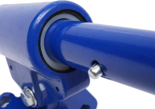 Miniatura 5 de Herramienta de construcción de mango de acero inoxidable para pavimentación de hormigón (solo conector azul)