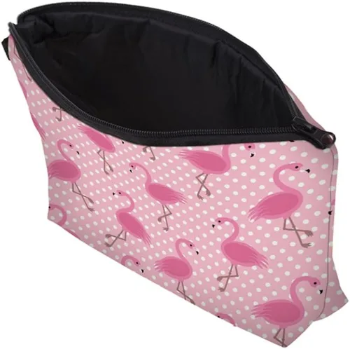 Miniatura 6 de Deanfun 3 unids/set Super divertido 3D impresión mujeres cosméticos bolsa multifunción lápiz titular (unicornio), 3 piezas Flamencos, Pájaros