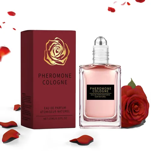Miniatura 7 de Perfume de feromonas para mujeres, fragancia de aceite de perfume de feromonas enrollable de larga duración, fragancia original de viaje fuerte