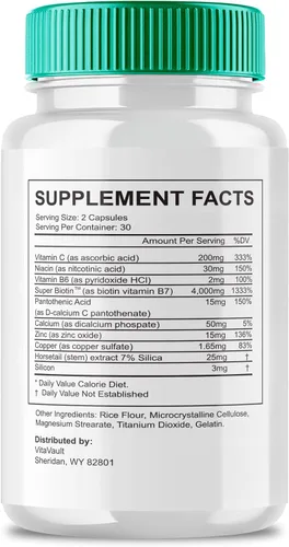 Miniatura 2 de Follixin Cápsulas de crecimiento del cabello, píldoras de suplemento de salud capilar Follixin, máxima fuerza, nutre el cabello Follixin, fortalece