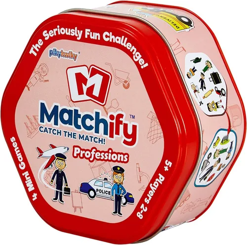 Miniatura 7 de Juego de cartas Matchify: Original, por PMI El desafío muy divertido para familias, niños y amigos, juego de cartas de viaje para fiesta, atrapa