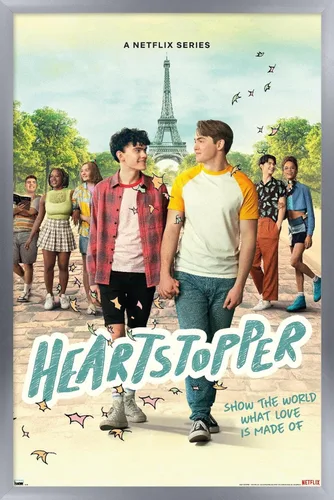 Miniatura 10 de Trends International Netflix Heartstopper: Season 2 - Póster de pared de una hoja, 22.4 pulgadas de largo x 14.7 pulgadas, versión enmarcada