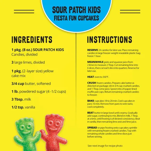 Miniatura 3 de Sour Patch Kids. Caramelos blandos y masticables, 2.250 kg
