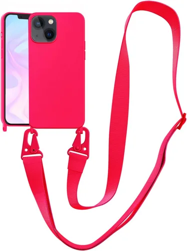 Miniatura 76 de Funda compatible con iPhone 13 con correa, funda cruzada para iPhone con cordón, ajustable, a prueba de golpes, protección contra caídas, funda