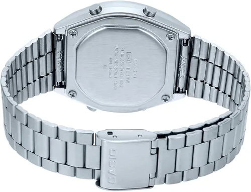 Miniatura 4 de Casio B640WDG-7DF Reloj unisex de cuarzo plateado de acero inoxidable