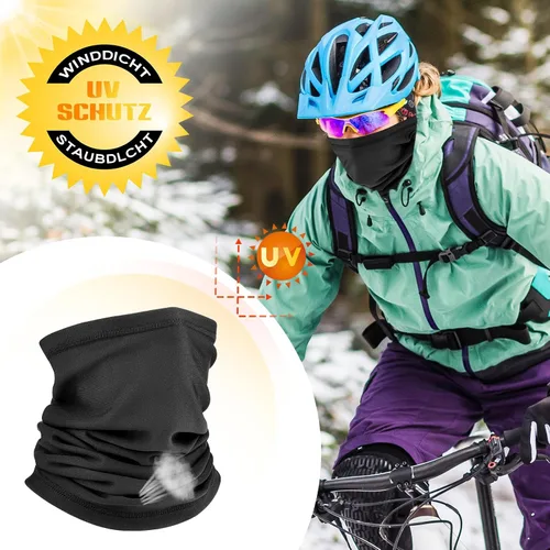 Miniatura 3 de Polaina de cuello de invierno resistente al viento, máscara de esquí, pasamontañas para esquí y snowboard