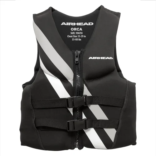 Airhead ORCA Kwik-Dry NeoLite Flex Life Jacket for Adults & Kids - USCG Approved Life Vest for Men, Women, Youth & Child, Watersports Vest for