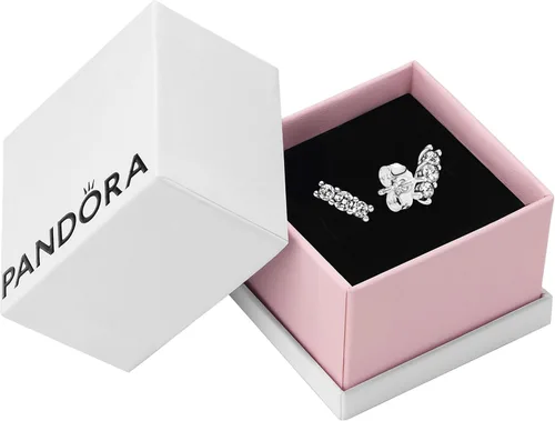 Miniatura 2 de PANDORA Sparkling Elegance Stud Earrings - Stunning Earrings for Women - Great Gift for Her - Sterling Silver & Cubic Zirconia