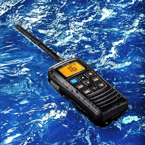 Miniatura 3 de Icom IC-M37 31 USA VHF Radio Transceptor Marina con Float'n Flash, 6 vatios