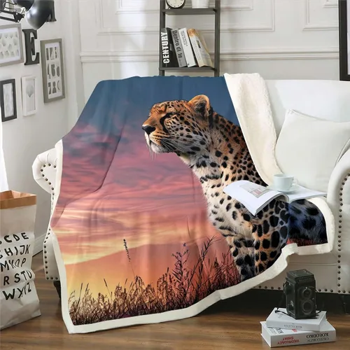 Miniatura 7 de Erosebridal Manta de vellón con diseño de caballo para niñas, niños y parejas, 40 x 50 pulgadas, diseño de animales salvajes, acuarela, 3D