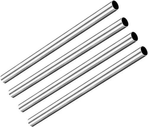 Miniatura 7 de 8 tubos de tubo capilar de acero inoxidable 304 de 0.079 in de diámetro exterior de 0.012 in, grosor de pared de 9.843 in de longitud, tubo soldable