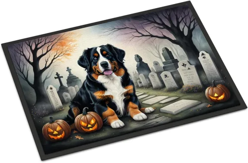 Miniatura 7 de Caroline's Treasures DAC2011MAT - Felpudo de Halloween espeluznante con diseño de Beagle, de 18 x 27 pulgadas, para interiores y exteriores