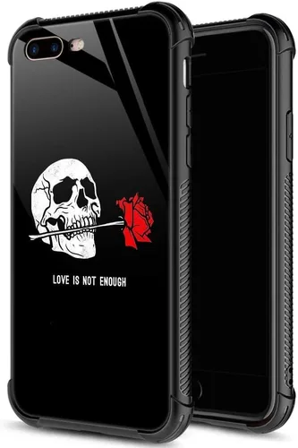 Miniatura 34 de ZHEGAILIAN Funda para iPhone 7/8 Plus, protección de grado militar, esquinas a prueba de golpes, funda antiarañazos para iPhone 7/8 Plus, girasol