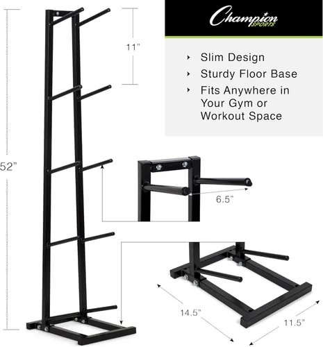 Miniatura 2 de Champion Sports Medicine Ball Storage – Durable Racks & Trees for Organized Gym, Fitness & Sports Storage