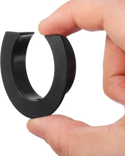 Miniatura 5 de Anillo de guardia plegable frontal redondo de bloqueo compatible con piezas de scooter eléctrico Ninebot MAX G30