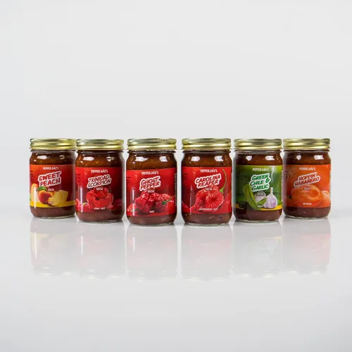 Miniatura 8 de Pepper Joe's Carolina Reaper Salsa - Salsa supercaliente peligrosamente deliciosa con pimienta más picante del mundo - Tarro de 12 onzas de salsa
