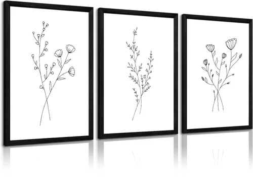 Miniatura 21 de Henri Matisse - Juego de 3 impresiones artísticas de pared de Matisse para decoración de pared, póster estético de lienzo colorido abstracto rosa