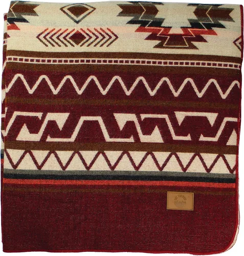 Miniatura 17 de Manta azteca inca, tamaño Queen, manta King Estilo bohemio navajo del suroeste de la India Funda nativa para campamento, ropa de cama, sofá