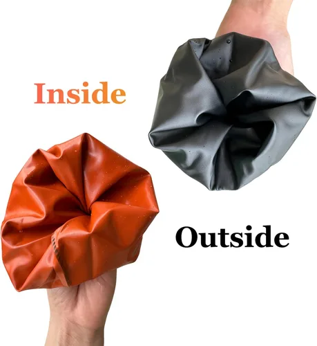Miniatura 3 de Yzurbu 2 pares de fundas de PVC para brazos, protectores impermeables a prueba de aceite, fundas protectoras para brazos con puños elásticos