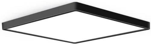 Miniatura 8 de Lámpara LED de Techo Empotrada, 2800K Blanco Cálido, 12 pulgadas 24W, 3200LM, Luminaria de Panel Plano Delgado, Lámpara de Techo Cuadrada Moderna