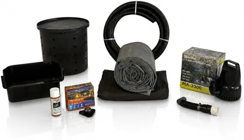 Miniatura 10 de HALF OFF PONDS Simply Waterfalls 3200 - Kit de cascada sin estanque, con forro de PVC de 10 pies por 15 pies y bomba sumergible de la serie