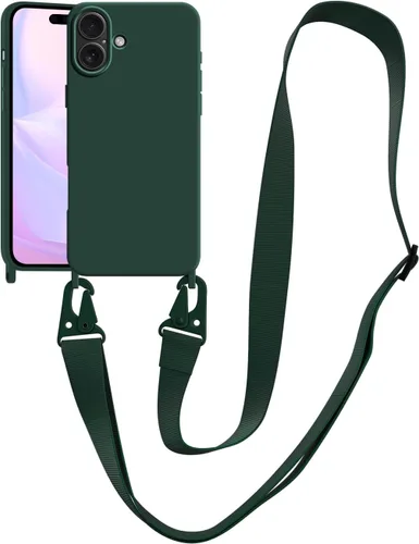 Miniatura 71 de Funda compatible con iPhone 13 con correa, funda cruzada para iPhone con cordón, ajustable, a prueba de golpes, protección contra caídas, funda