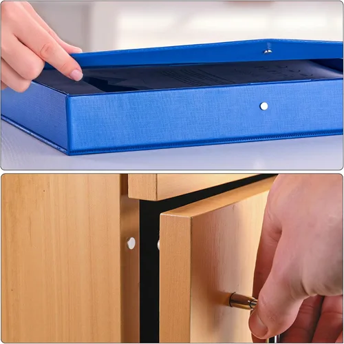 Miniatura 7 de SMARTAKE 45 piezas de imanes para refrigerador, imanes pequeños redondos de 6x2mm para nevera, imanes de neodimio premium multiusos para oficina