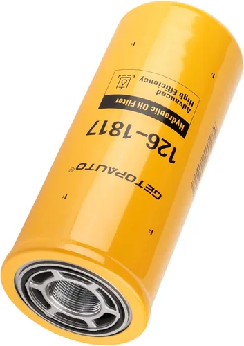 Miniatura 5 de GETOPAUTO 126-1817 465-6505 Elemento de filtro hidráulico compatible con Caterpillar 836G 836H 836K Compactor 416E 420D Retroexcavadora, reemplaza