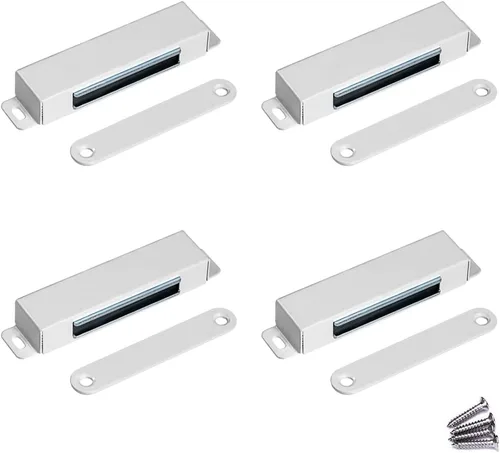 Miniatura 15 de WOOCH Pestillo magnético para puerta, 50 libras, de acero inoxidable de alta resistencia para cocina, baño, armario, armario, armario, puerta, cajón
