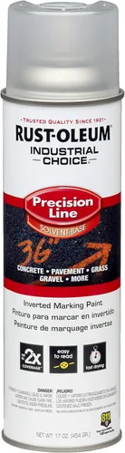Miniatura 17 de Rust-Oleum 203023 Industrial Choice - Pintura en aerosol para marcado a base de disolvente invertido, 17 onzas, verde fluorescente