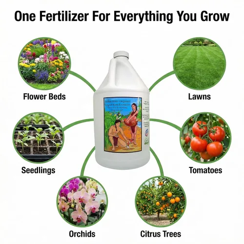 Miniatura 3 de Fertilizante de pescado - Fertilizante de pescado hidrolizado con certificación Omri para plantas (1 galón)