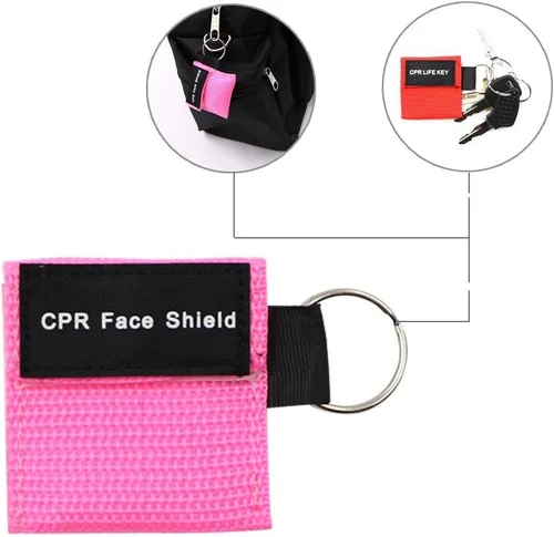 Miniatura 5 de Máscara de protección facial RCP Rojo 12pcs y Rojo 50pcs, rojo,12, Cadena