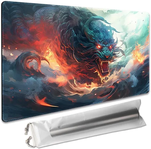Miniatura 14 de Tapete de Juego de Mesa Premium de 24x14 pulgadas TCG Compatible con OCG CCG RPG MTG Tapetes de Juego, Alfombrilla de Ratón Tapete de Escritorio