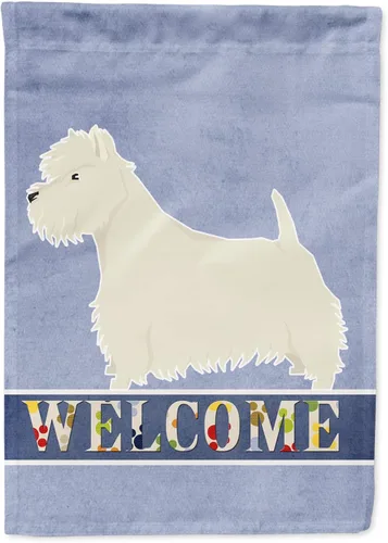 Miniatura 97 de Caroline's Treasures CK3704GF Bandera de jardín de bienvenida de Akita Shepherd Black and Tan - Bandera decorativa para patio exterior, patio