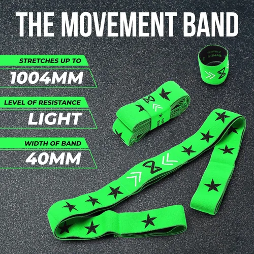 Miniatura 4 de Two8 Bands Multi Loop Resistance Band for Working Out - Home Gym Loop Resistance Bands for Women & Men, Athletic Rehab Equipment Workout Loops