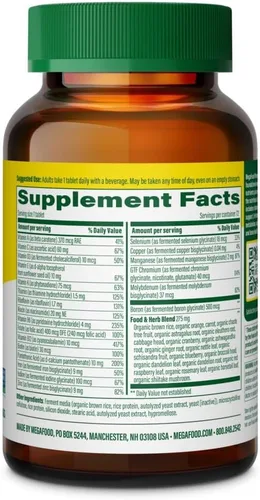 Miniatura 2 de Megafood One Daily para mujer, 72 CT