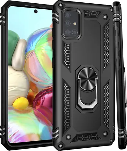 Miniatura 6 de LUMARKE Funda para Galaxy A51 4G con Protector de Pantalla, Pasa Prueba de Caída de 16 pies de Grado Militar, Cubierta Protectora para Teléfono