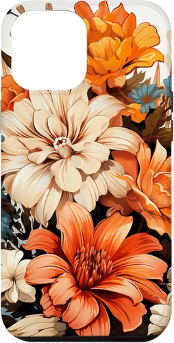 Miniatura 25 de Funda para iPhone 11 Pro Max Vintage Autumn Flower Fall Pumpkin Girl Women Fall