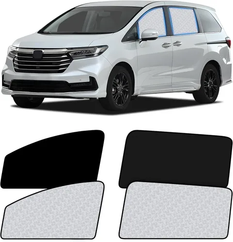 Miniatura 10 de ZATOOTO Persianas para ventana de automóvil, paquete de 4 fundas para ventana de automóvil con bloqueo UV de alta calidad, cortinas de ventana