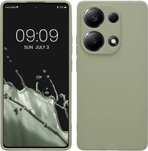 Miniatura 130 de kwmobile Funda compatible con Xiaomi Redmi Note 11 / Note 11S - Funda protectora de silicona TPU suave y delgada - Azul Báltico