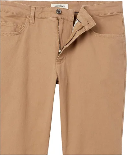 Miniatura 4 de Marca Amazon - Goodthreads - Pantalón chino elástico de corte recto y 5 bolsillos para hombre