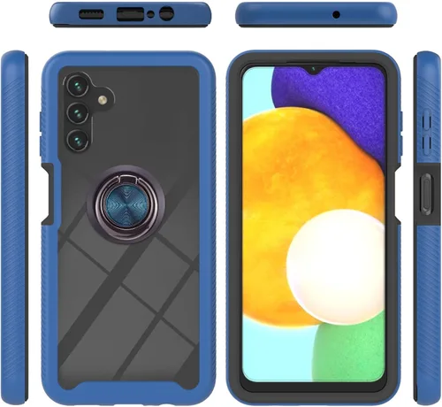 Miniatura 61 de Funda compatible con Xiaomi Poco M5s 4G, compatible con Redmi Note 10 4G / Note 10S 4G / Note 11 SE (India), funda para teléfono 3 en 1, color azul