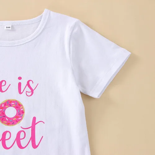 Miniatura 37 de Conjunto de ropa de cumpleaños para bebé niña pequeña, camiseta de manga larga, pantalones de campana, diadema