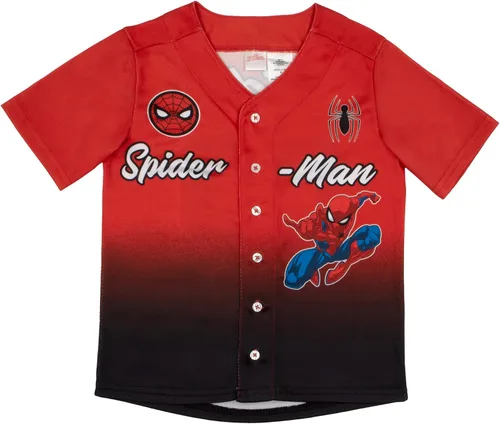 Miniatura 3 de Marvel Paquete de 2 camisetas de Spider-Man para niños, camiseta de béisbol y camiseta de Spiderman, paquete de 2 unidades para niños