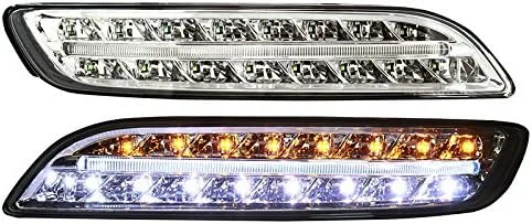 Miniatura 2 de ATEX LED parachoques DRL niebla luz señal lámpara para 911 997 Carrera 4S GT3 2005 ~ 2009 *no compatible con el modelo Turble*